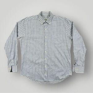 Peter Millar Plaid Button Down Shirt Large Quiet Luxury Preppy